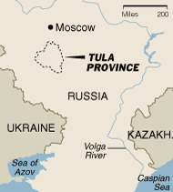 TULA PROVINCE RUSSIA Tula Province Russia - Dog fighting is legal but in Moscow it is ILLEGAL